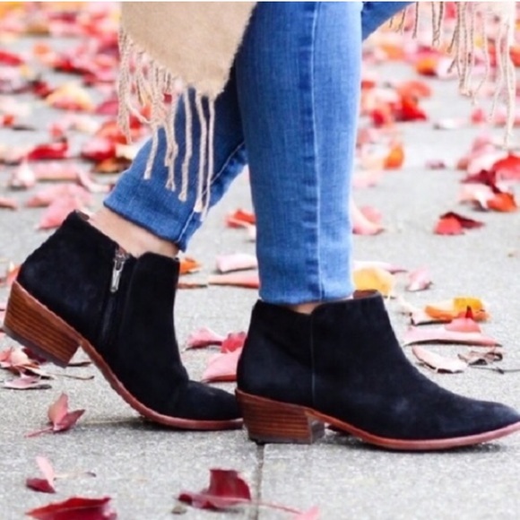 Sam Edelman Black Petty Chelsea Booties - Picture 3 of 8